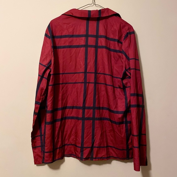 Lightweight Burgundy Button Down Shirt - Picture 2 of 2